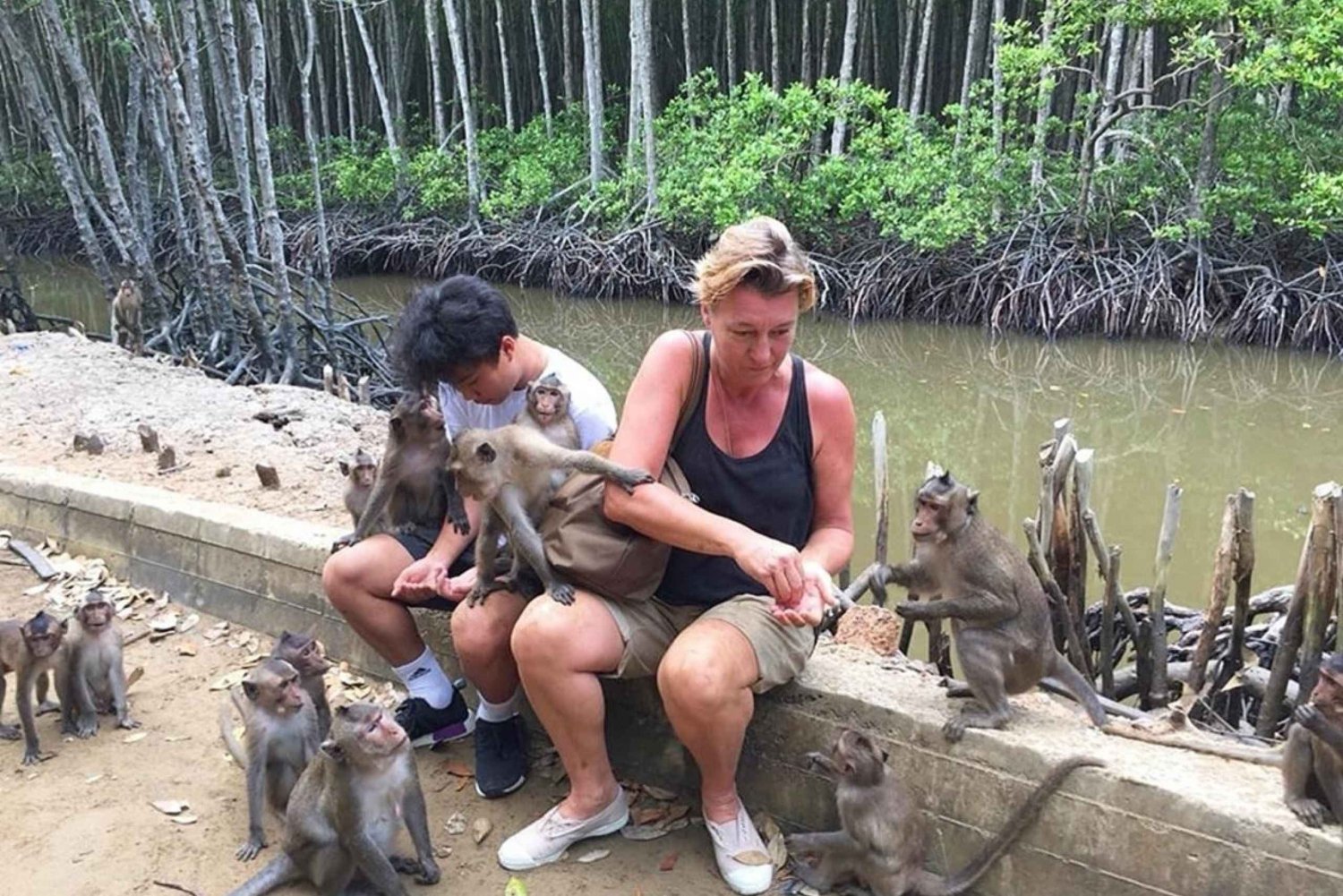 Från Ho Chi Minh: Can Gio apö- mangroveskogreservat