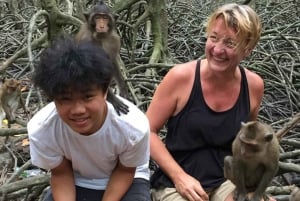 Z Ho Chi Minh: Wyspa małp Can Gio - rezerwat lasów namorzynowych