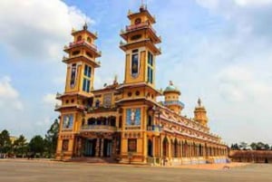 From HCM: Cu Chi, Black Virgin Mountain, Cao Dai Temple tour