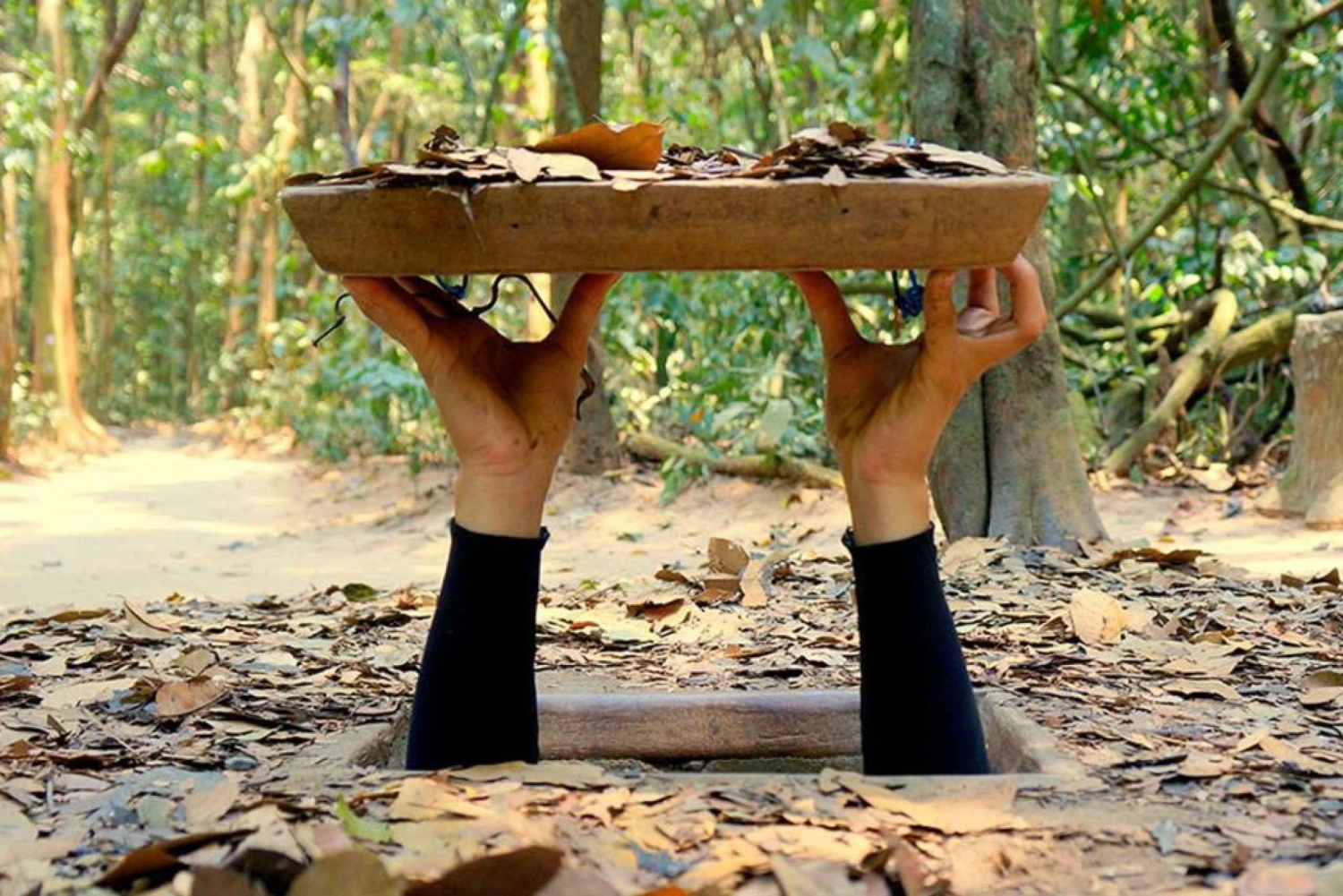 From Ho Chi Minh Cu Chi Tunnels & Try To Shoot With Real Gun