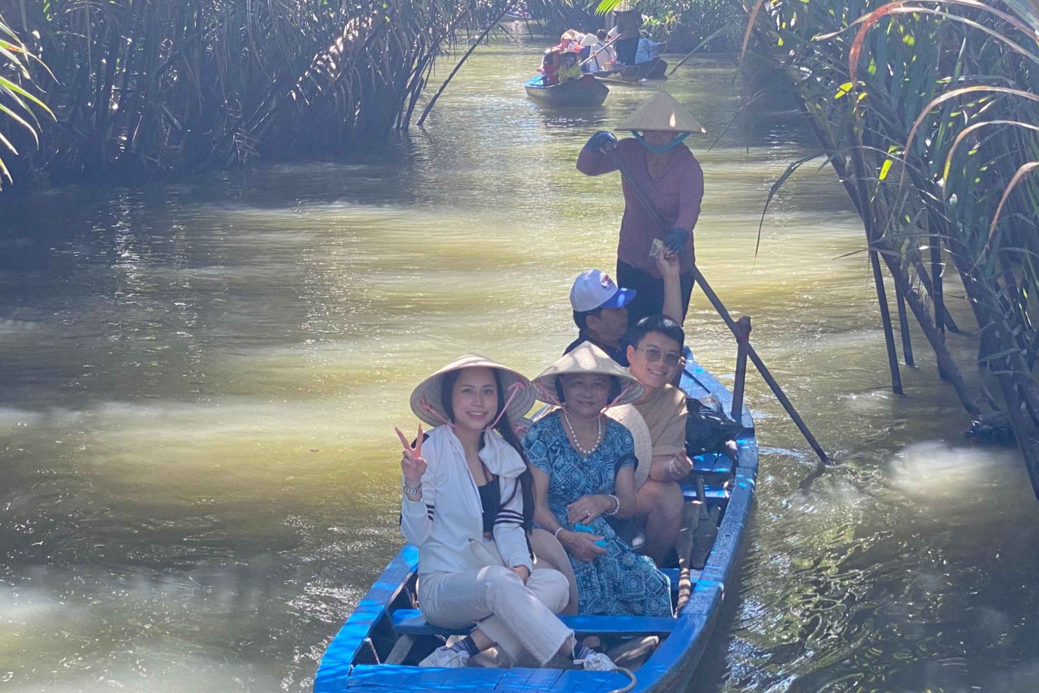 Depuis Ho Chi Minh : Delta du Mékong 3 jours (Chau Doc) à l'hôtel