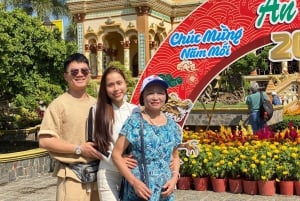 Depuis Ho Chi Minh : Delta du Mékong 3 jours (Chau Doc) à l'hôtel