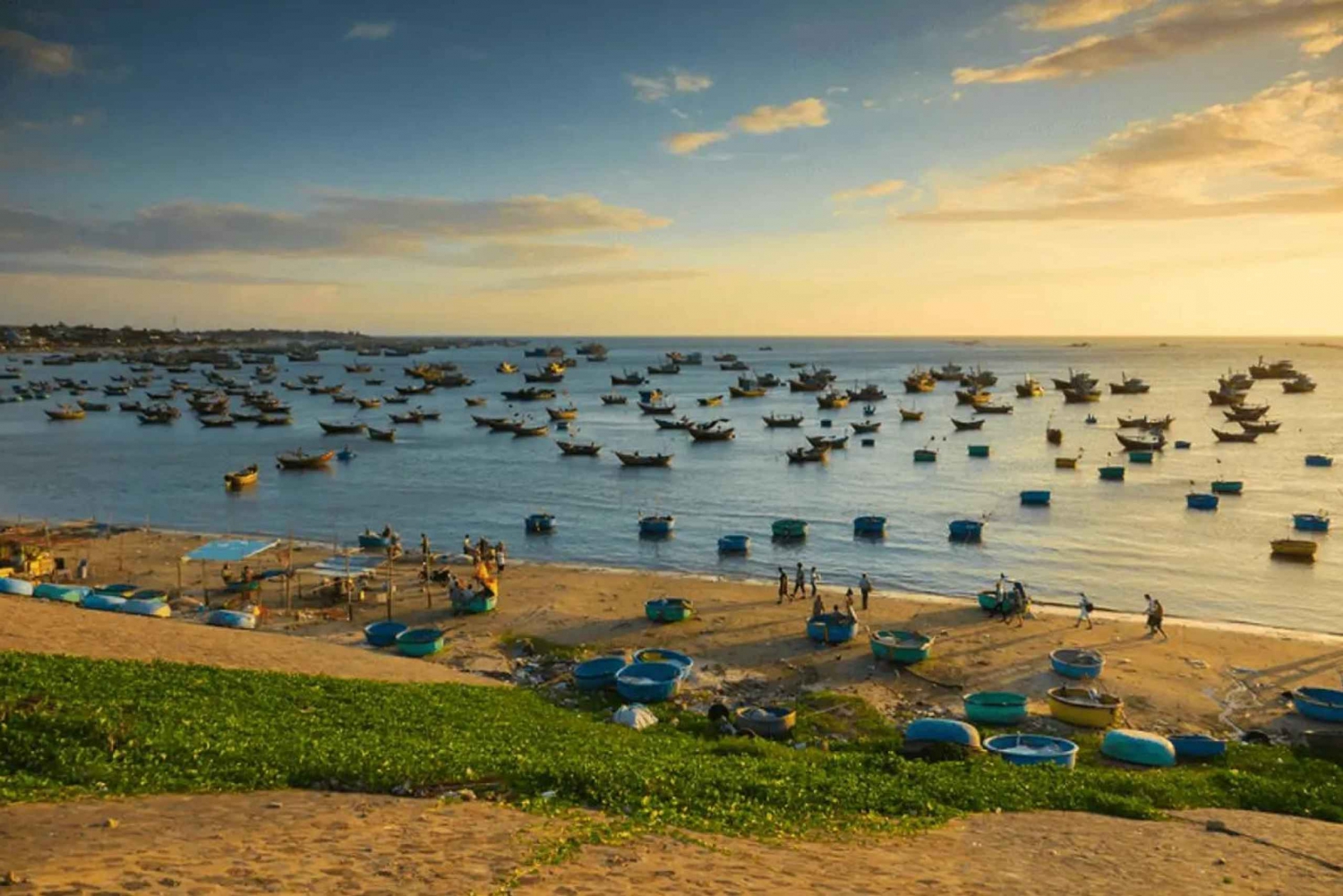 Fra Ho Chi Minh: Mui Ne-stranden og den lokale fiskerlandsby