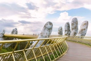 Hoi An/Danang: Tour per piccoli gruppi delle Colline di Bana e del Ponte d'Oro