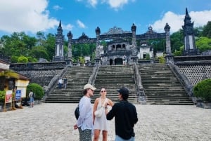 Från Hoi An/Da Nang: Hue Imperial stadsvandring med lunch