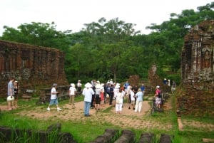 From Hoi An: Day Tour of My Son Temples and Marble Mountain