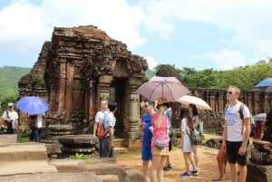 From Hoi An: Day Tour of My Son Temples and Marble Mountain