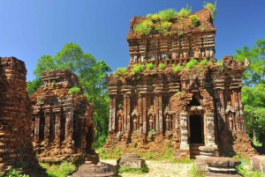 From Hoi An: Full-Day My Son by Jeep & Boat Tour