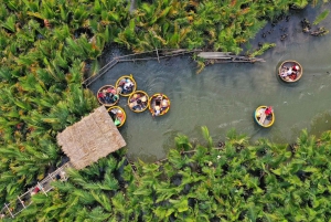 Hoi An/Da Nang: Markttour, boottocht en kookles