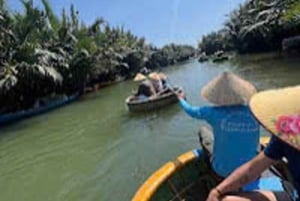 Desde Hoi An: tour por el mercado, paseo en barca y clase de cocina