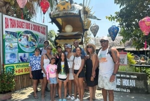 Desde Hoi An: tour por el mercado, paseo en barca y clase de cocina