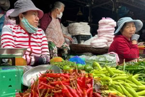 Desde Hoi An: tour por el mercado, paseo en barca y clase de cocina