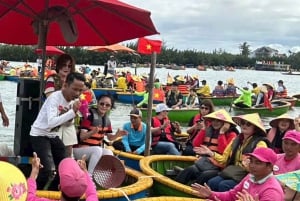 Desde Hoi An: tour por el mercado, paseo en barca y clase de cocina