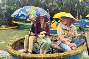 Desde Hoi An: tour por el mercado, paseo en barca y clase de cocina