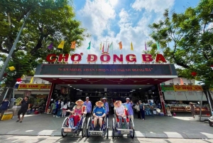 De Hue: passeio de bicicleta de meio dia com degustação de comida local