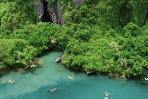 From Hue: Paradise Cave and Dark Cave Day Tour