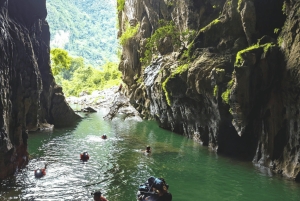 From Hue: Paradise Cave and Dark Cave Day Tour