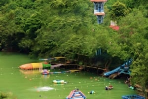 From Hue: Paradise Cave and Dark Cave Day Tour