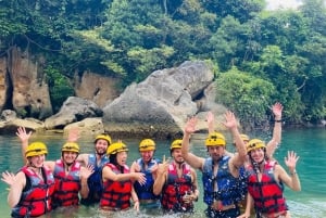 From Hue: Paradise Cave and Dark Cave Day Tour