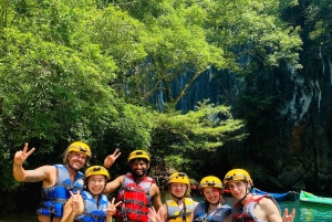 From Hue: Paradise Cave and Dark Cave Day Tour