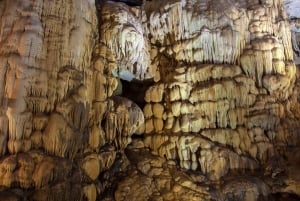 From Hue: Paradise Cave and Dark Cave Day Tour
