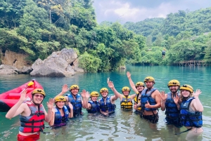 From Hue: Paradise Cave and Dark Cave Day Tour
