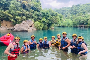 From Hue: Paradise Cave and Dark Cave Day Tour
