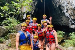 From Hue: Paradise Cave and Dark Cave Day Tour