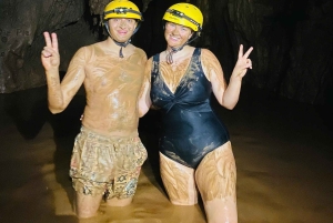 From Hue: Paradise Cave and Dark Cave Day Tour