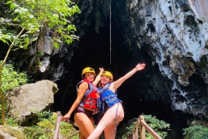 From Hue: Paradise Cave and Dark Cave Day Tour