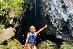 From Hue: Paradise Cave and Dark Cave Day Tour