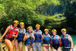 From Hue: Paradise Cave and Dark Cave Day Tour