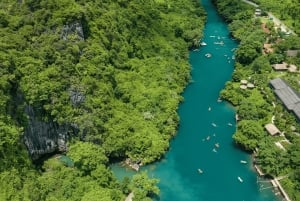 From Hue: Paradise Cave and Dark Cave Day Tour
