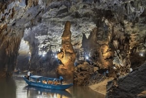 Da Hue: Escursione di una giornata intera alla Grotta di Phong Nha e alla Grotta del Paradiso