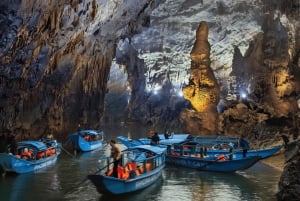 Da Hue: Escursione di una giornata intera alla Grotta di Phong Nha e alla Grotta del Paradiso