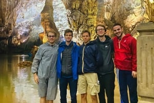 Da Hue: Escursione di una giornata intera alla Grotta di Phong Nha e alla Grotta del Paradiso
