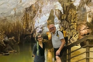 Da Hue: Escursione di una giornata intera alla Grotta di Phong Nha e alla Grotta del Paradiso