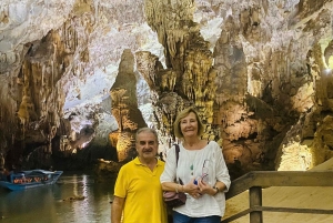 Da Hue: Escursione di una giornata intera alla Grotta di Phong Nha e alla Grotta del Paradiso