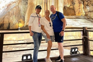 Da Hue: Escursione di una giornata intera alla Grotta di Phong Nha e alla Grotta del Paradiso