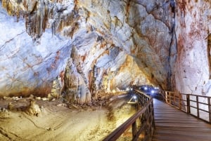 Da Hue: Escursione di una giornata intera alla Grotta di Phong Nha e alla Grotta del Paradiso