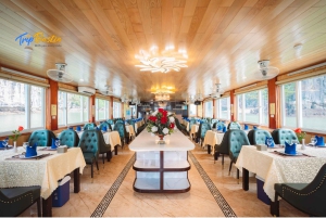 Из Ниньбиня: однодневный круиз класса люкс по заливу Халонг