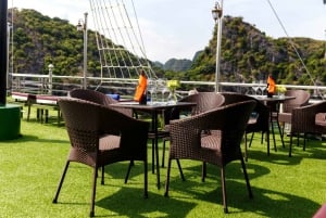 From Ninh Binh: 2-Day Lan Ha Bay Cruise with Meals & Lodging