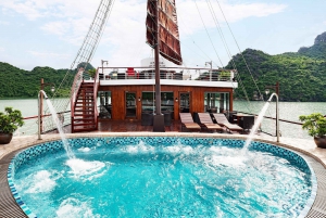 From Ninh Binh: 2-Day Lan Ha Bay Luxury Cruise with Meals