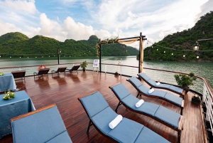 From Ninh Binh: 2-Day Lan Ha Bay Luxury Cruise with Meals