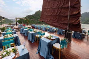From Ninh Binh: 2-Day Lan Ha Bay Luxury Cruise with Meals