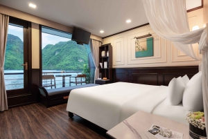 From Ninh Binh: 2-Day Lan Ha Bay Luxury Cruise with Meals