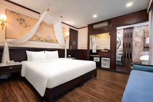 From Ninh Binh: 2-Day Lan Ha Bay Luxury Cruise with Meals