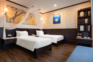 From Ninh Binh: 2-Day Lan Ha Bay Luxury Cruise with Meals