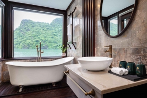 From Ninh Binh: 2-Day Lan Ha Bay Luxury Cruise with Meals