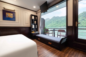 From Ninh Binh: 2-Day Lan Ha Bay Luxury Cruise with Meals